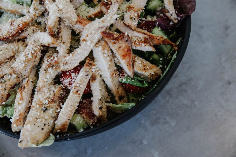 Cafe Rio grilled chicken quinoa power bowl